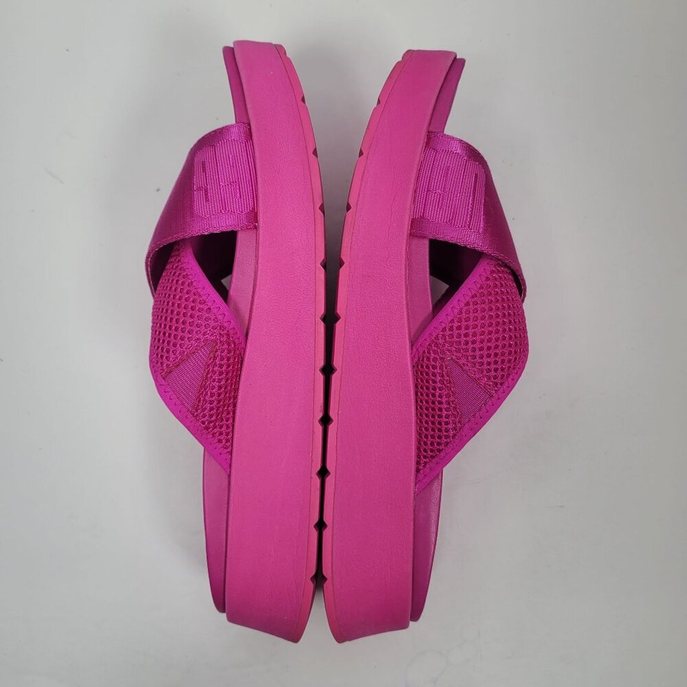 UGG Women's Emily Mesh Dragon Fruit Pink Slide Sandals S/N 1119491 US Size 6.5 - Picture 6 of 8